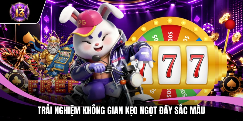 Trải nghiệm không gian kẹo ngọt đầy sắc màu